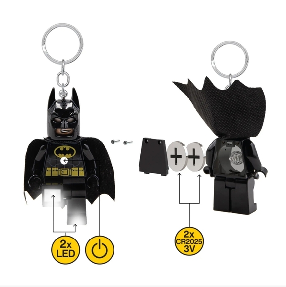 LEGO DC Super Heroes Batman LEDLite Keychain Safety Collectible - Picture 5 of 7